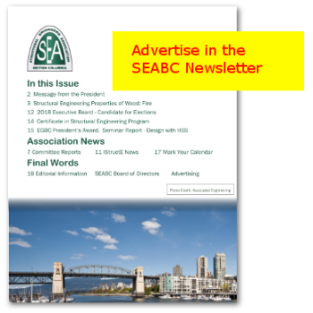 Advertise in the SEABC Newsletter